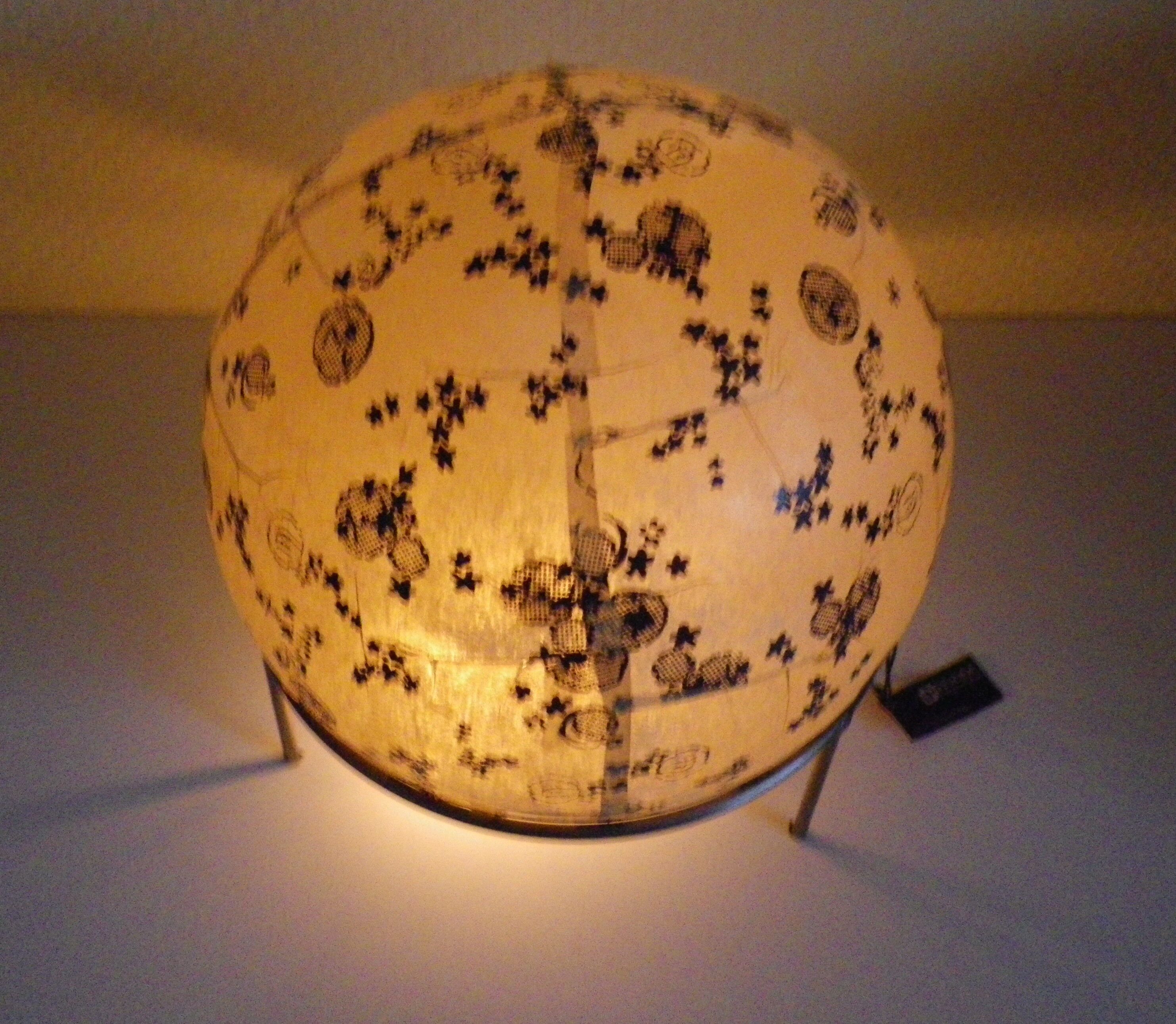 Glass photophore on tripod, Serax brand "House of Being", Marie Michielssen