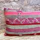 Beautiful vintage Berber Kilim pillow from Morocco