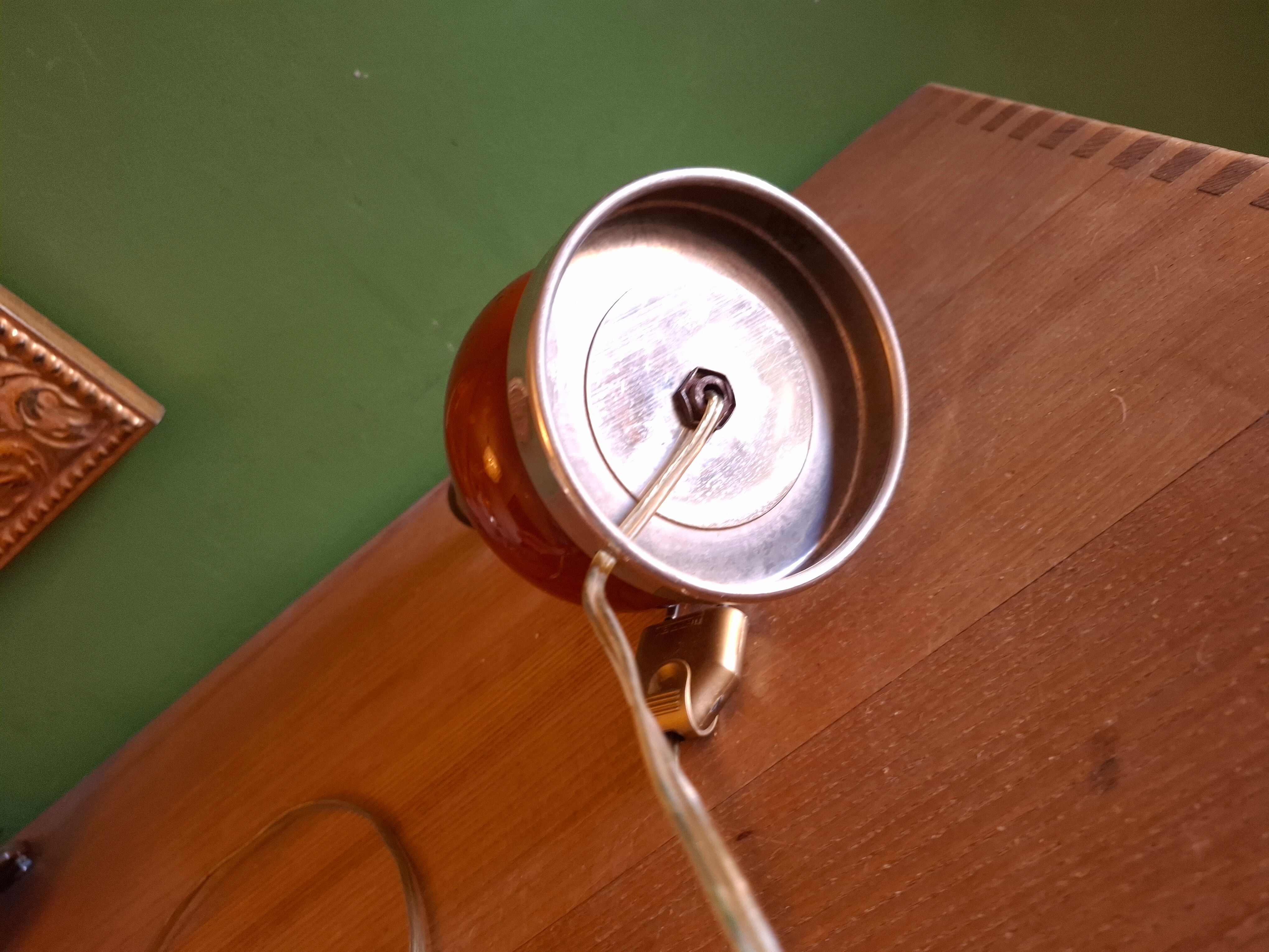 Blown glass lamp base
