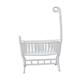 Bercelonnette en bois blanc