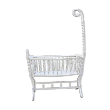 Bercelonnette en bois blanc