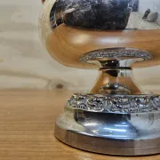 Vintage silver-plated English rose bowl (rose vase) Ianthe