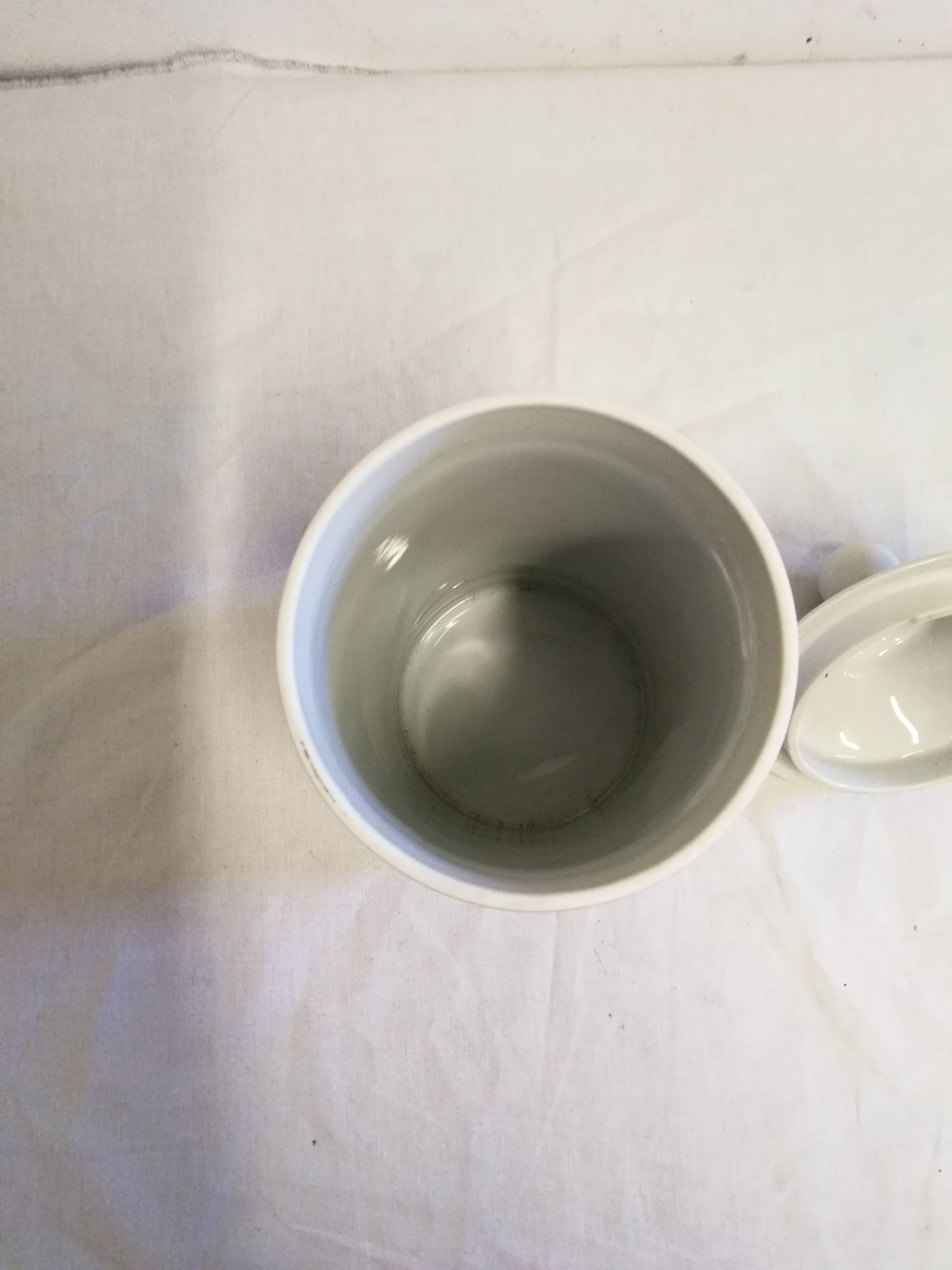 Old Digitalis Porcelain Medicine Jar