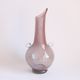 Pink Pulegoso glass vase with little ears, 1960s
