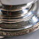 Elegant vintage teapot and support, Silver Plate, Old Sheffield, 19th century