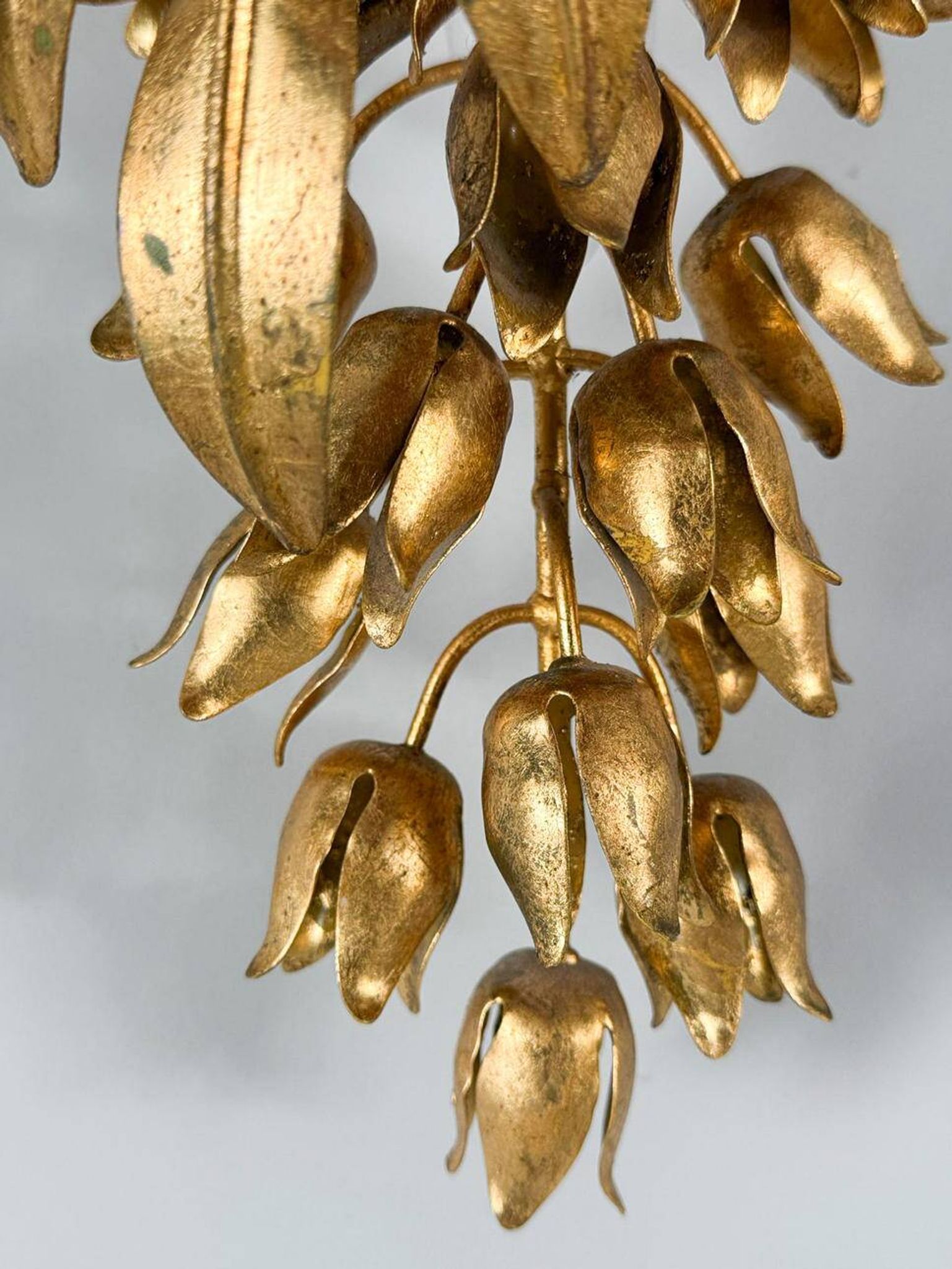 Hans Kögl. Applique/plafonnier, 'Pioggia D'oro', Allemagne, années 1960.