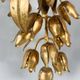 Hans Kögl. Wall lamp/ceiling lamp, 'Pioggia D'oro', Germany, 1960s.