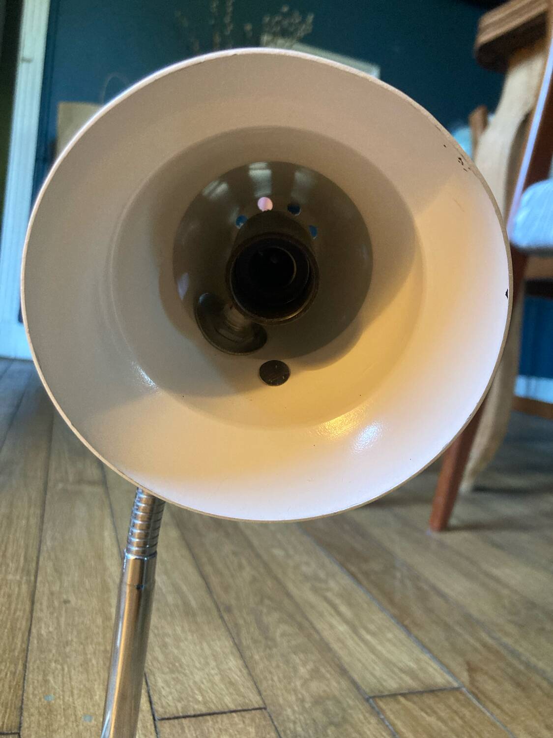 Cocotte lamp from the 50s-60s.