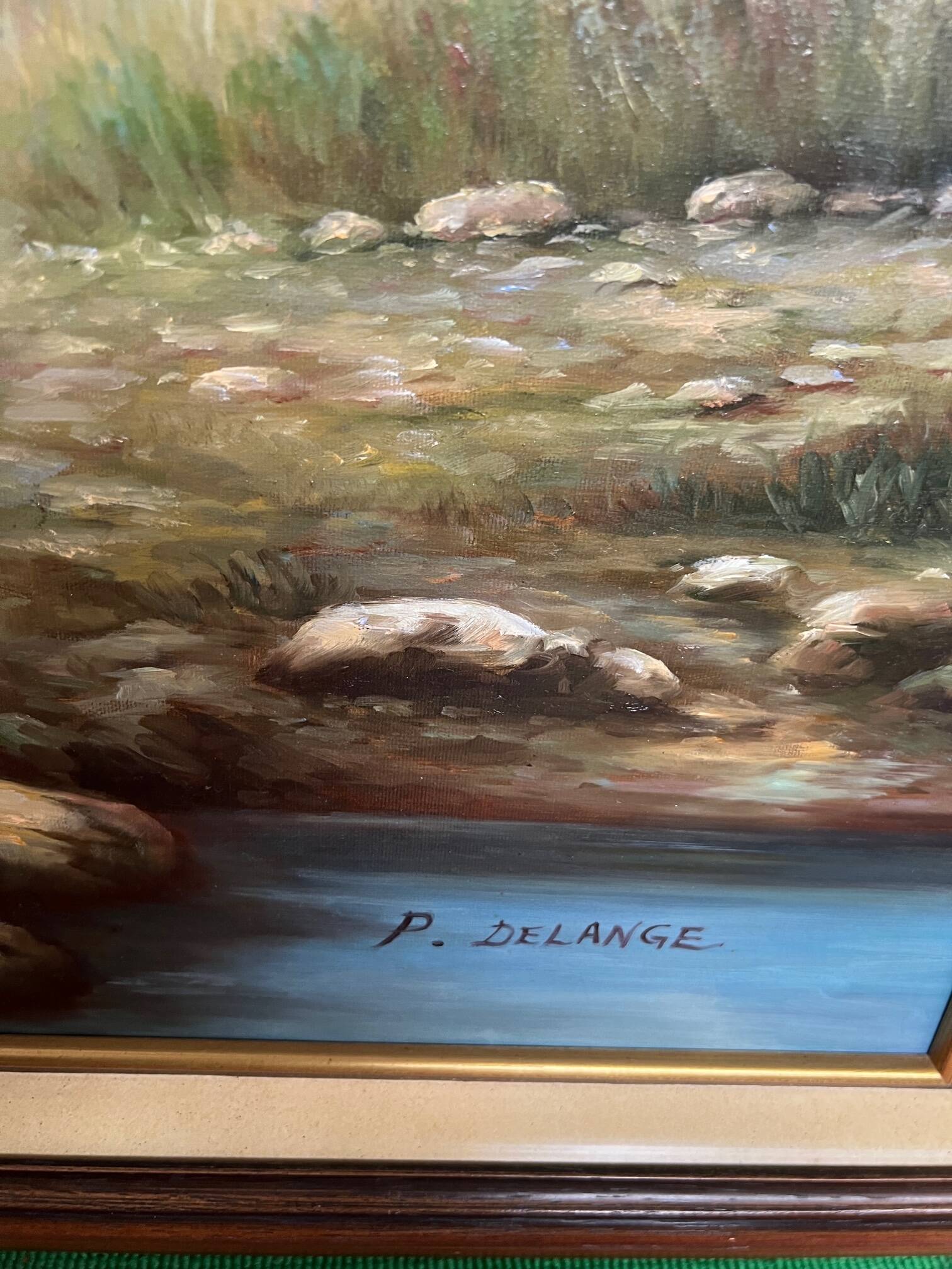 P. Delange “Fox hunting”.