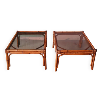 Pair of end tables.