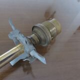 Suspension in green opaline Parscot 1970