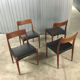 Dining chairs model 175 by Arne Hovmand Olsen for Mogens Kold, 1960