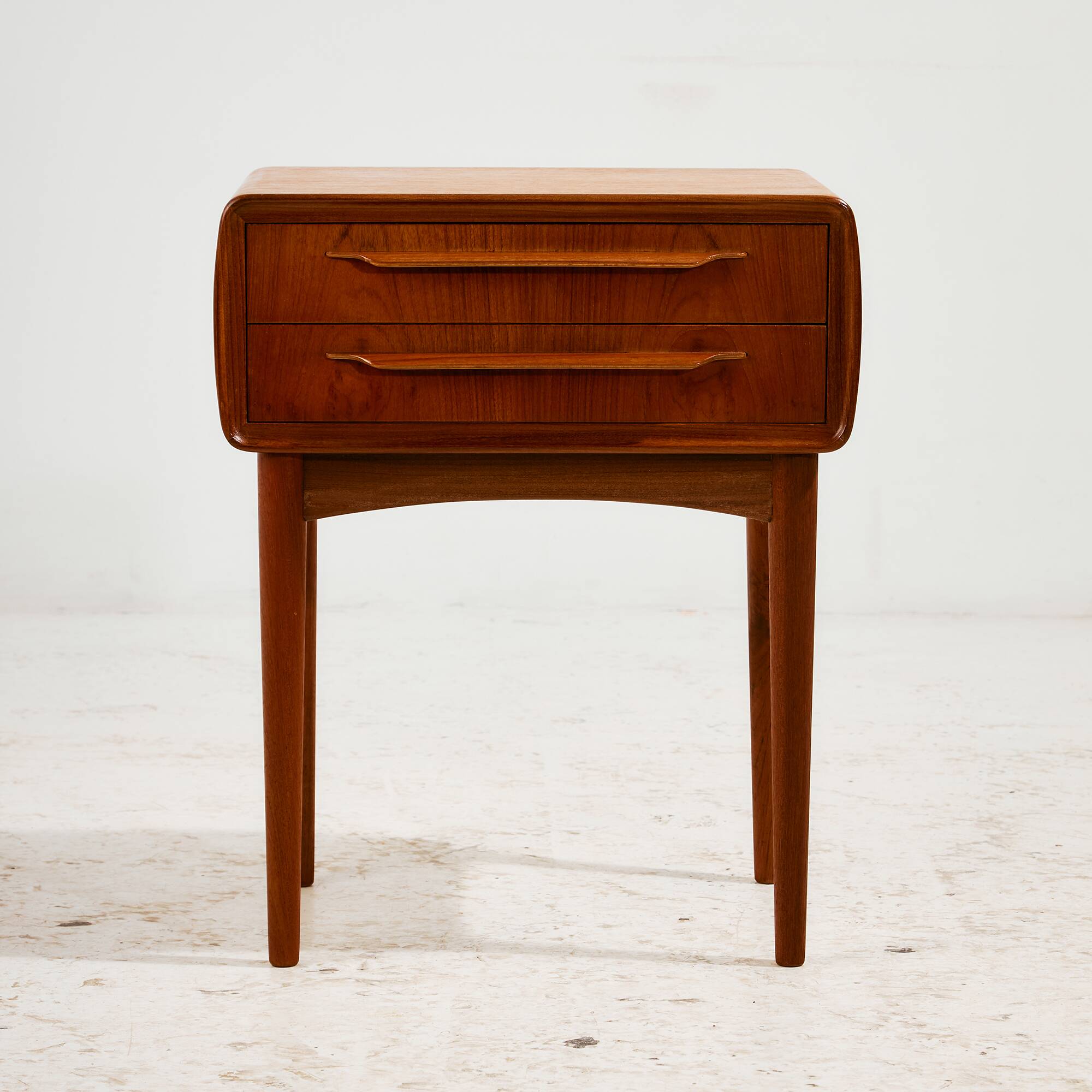 Teak night stand by Johannes Andersen for CFC Silkeborg