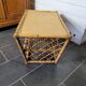 Vintage rattan coffee table