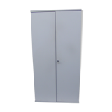 Metal cabinet with key