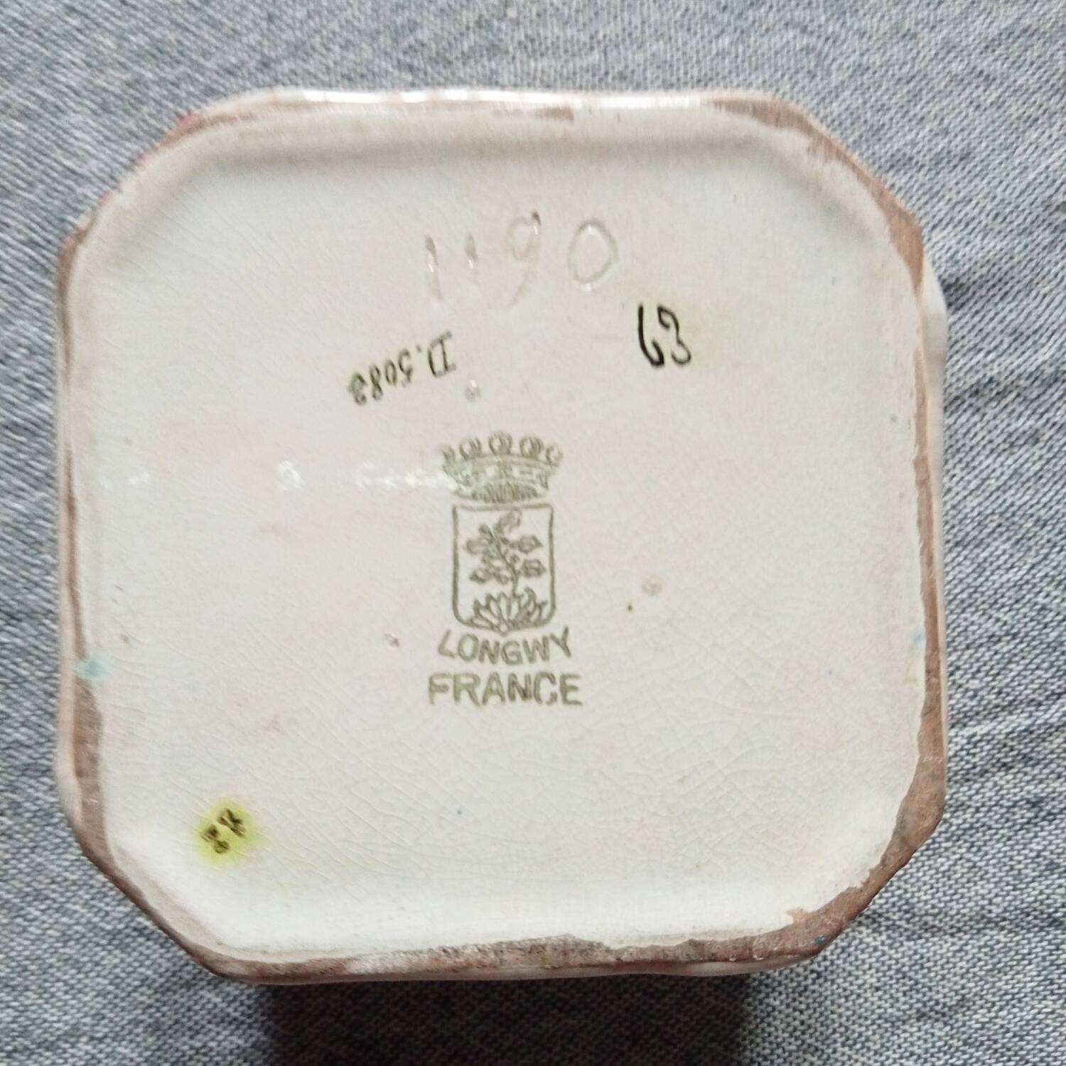 Longwy ceramic box