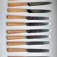 Set of 12 horn knives 50s-60s