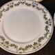 Set of 4 antique flat plates in half-porcelain from Badonviller