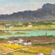 Hst painting "breton village" marine normandy brittany by robert leboucher