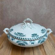 Old iron earth vegetable light – Onnaing pottery – Sorbier decoration