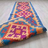 Handmade Persian Gashqaï corridor rug