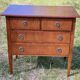 Small vintage 1970s chest of drawers with 4 drawers.