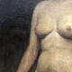 Tableau "Jeune femme assise"