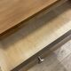 Walnut chest of drawers