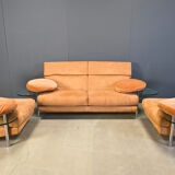Arca sofa set by Paolo Piva for B&B Italia, 1980s