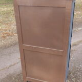Renovated black chest of drawers