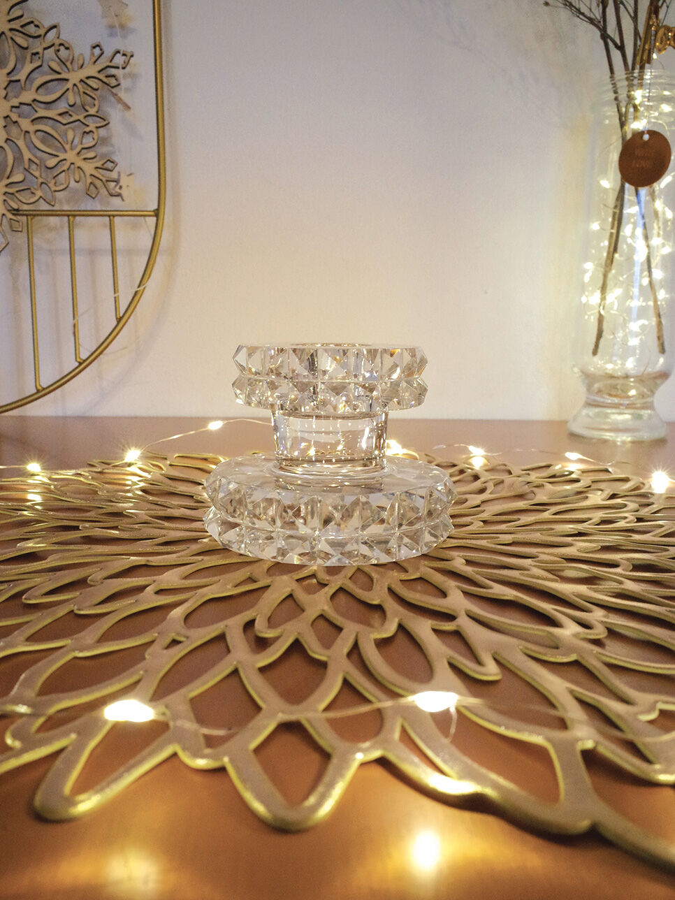 Bougeoir en Cristal Saint Louis