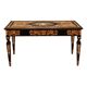Antique table attributed to Luigi and Angiolo Falcini in chestnut wood, Italy, 19th century.