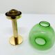 Scandinavian candle holder Hans-Agne Jakobsson Claudia green L10232 1960