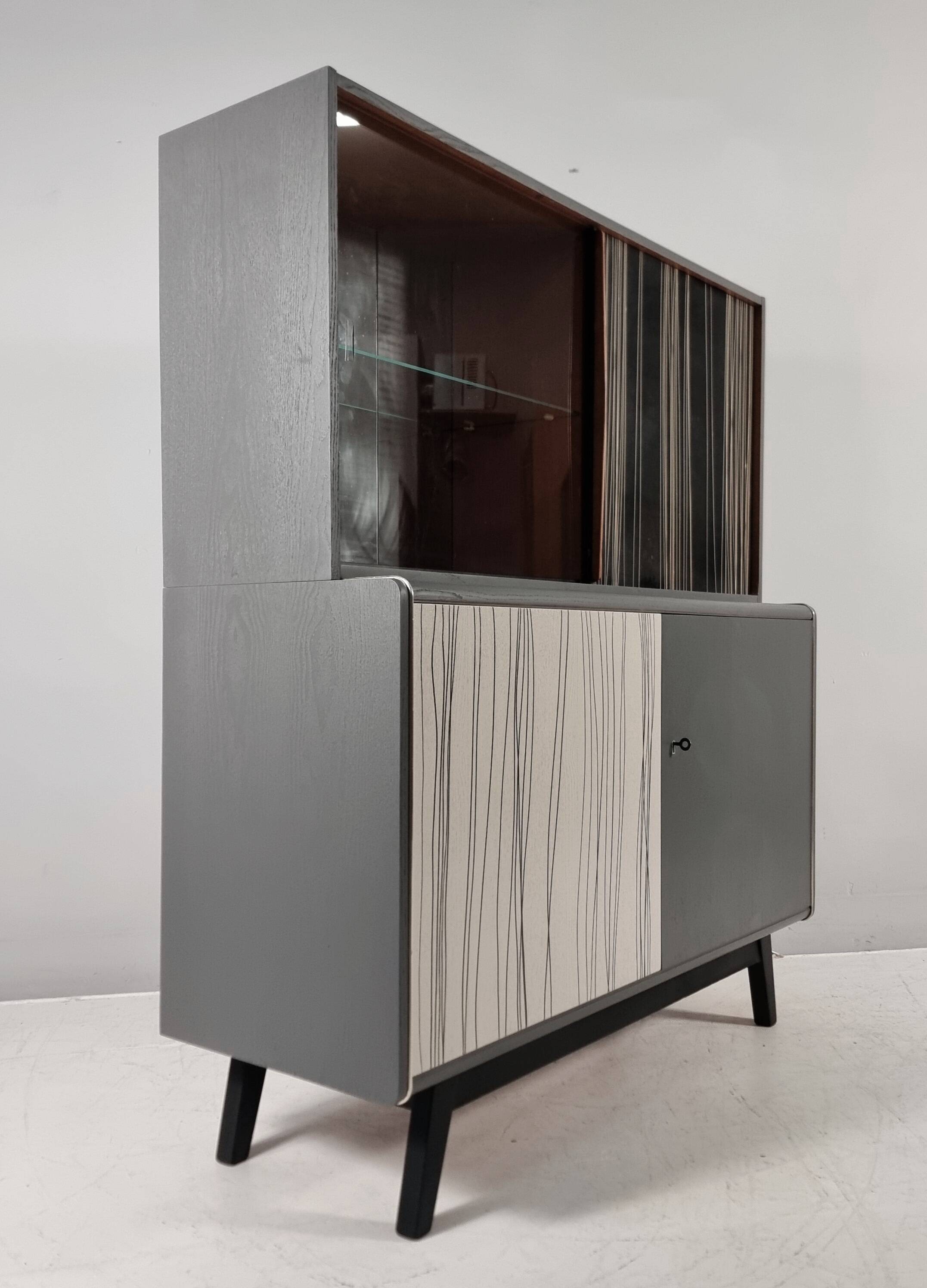 Vintage Display Cabinet, 1970s