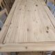 Renovated rectangular dining table