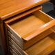 Mid-Century Teak Freestanding Desk from GV Møbler, 1970s