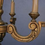 Gloss wood Golden 4 lights