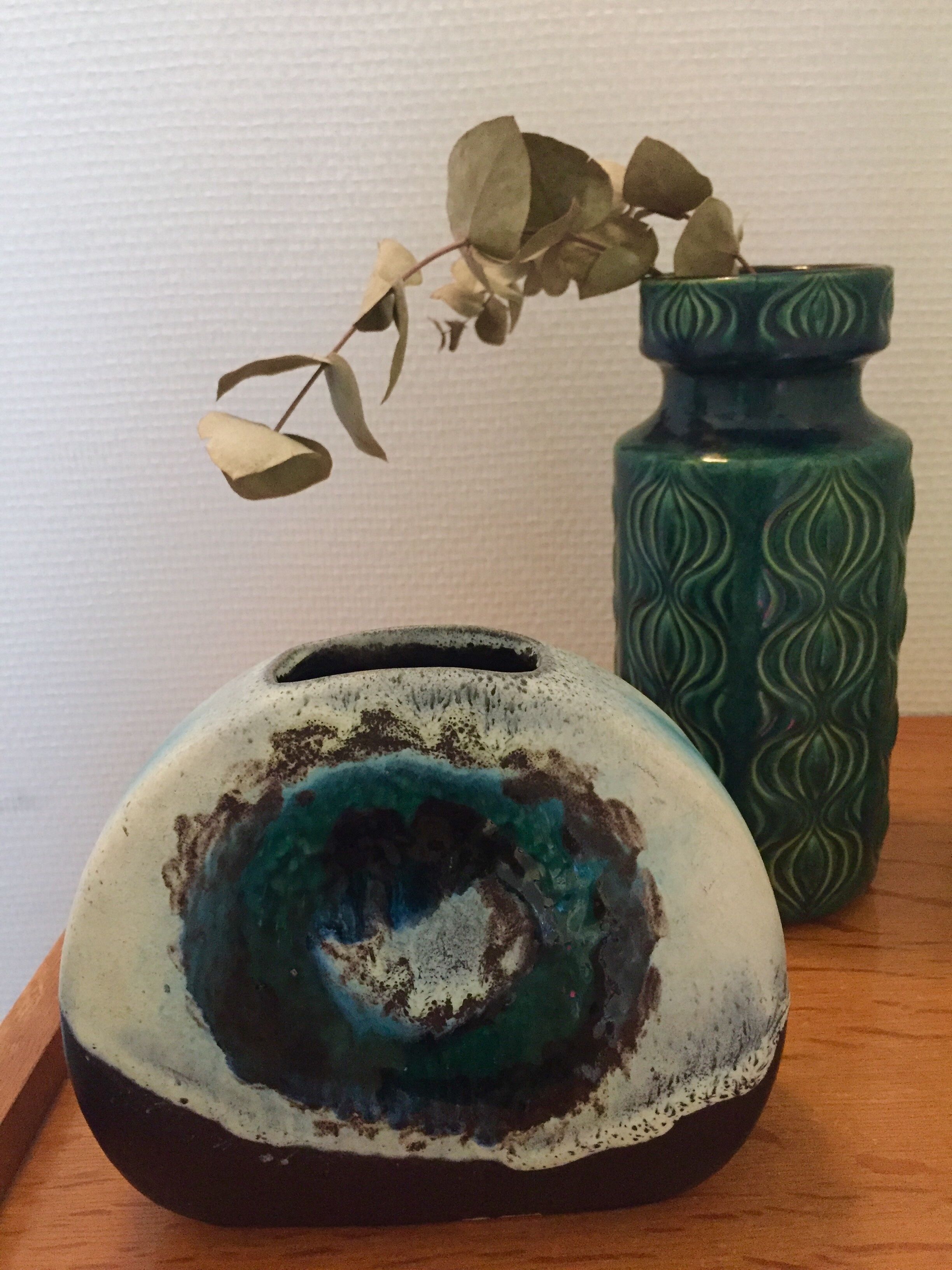 Lot of 2 vintage vases from West Germany