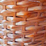 Waste paper basket or wicker plant pot