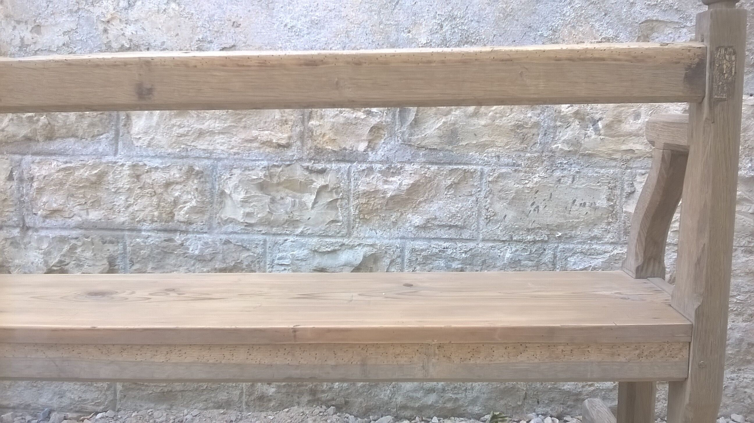 Paires grand banc d'église