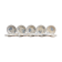 Lot d'assiettes en faience U&C Sarreguemines