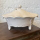 Moustiers earthenware vegetable dish 18th century