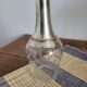 Carafe à liqueur en cristal et argent