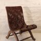 Paire De Fauteuils Pierre Lottier Design XX Cuir