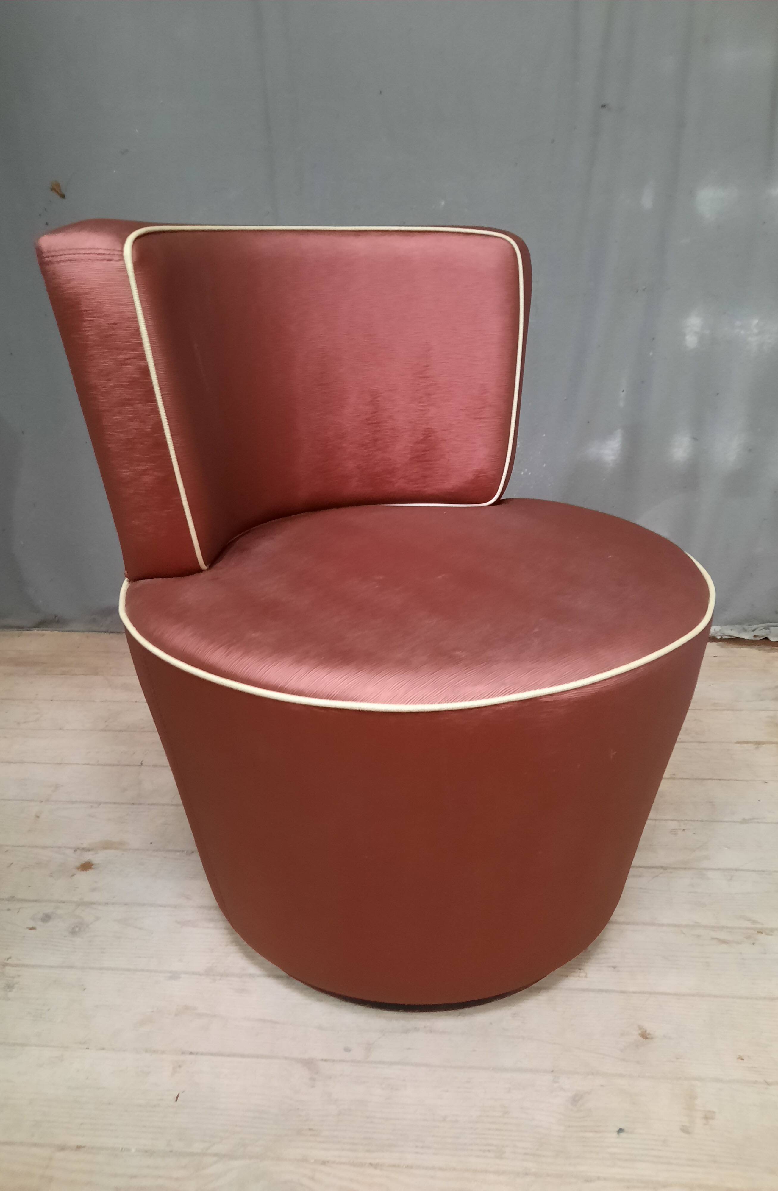 Vintage red armchair