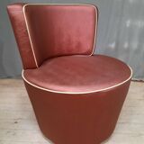 Vintage red armchair