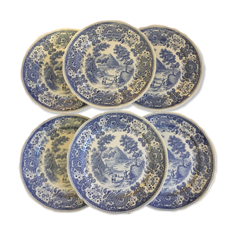 6 plates Villeroy and Boch model Burgenland