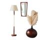 Lampadaire vintage teck années 60 | design & restauration