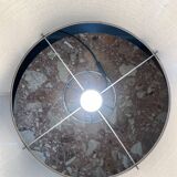 Chromed metal table lamp, 1970 design