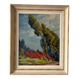 Country house landscape